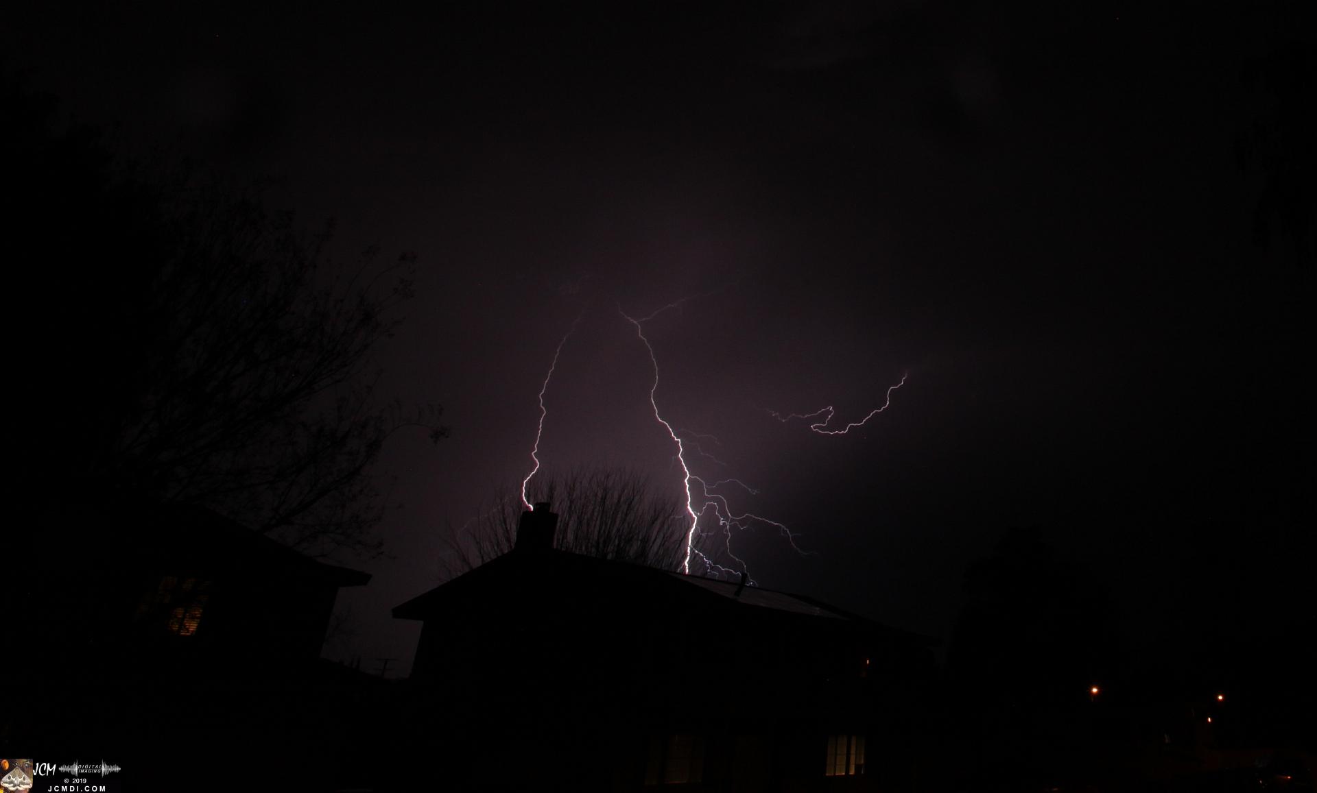 Lightning Storm, Santa Clarita